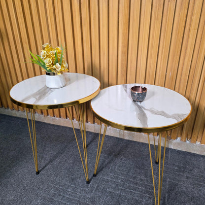 Black & White Coffee & Decor Table Set of 3 – 360 HappyStore