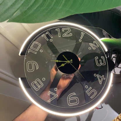 Modern Style Neon X Clock Ambient Light- Azadi sale offer